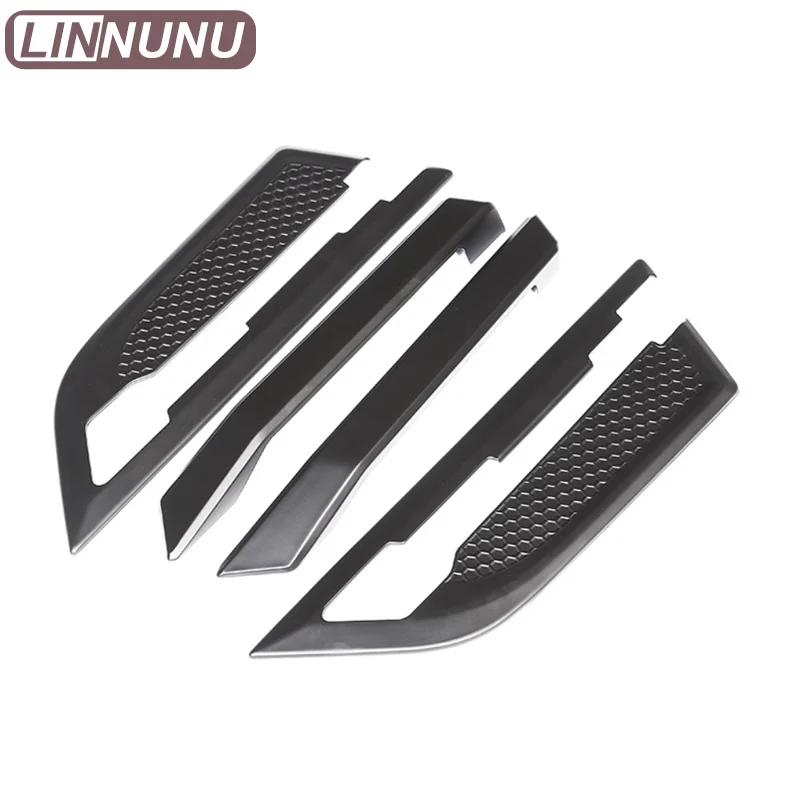 LINNUNU accessori decorativi per cofano auto adatti per Chery Jetour T2 Traveller modificato cofano motore maniglia cappuccio copertura protettiva