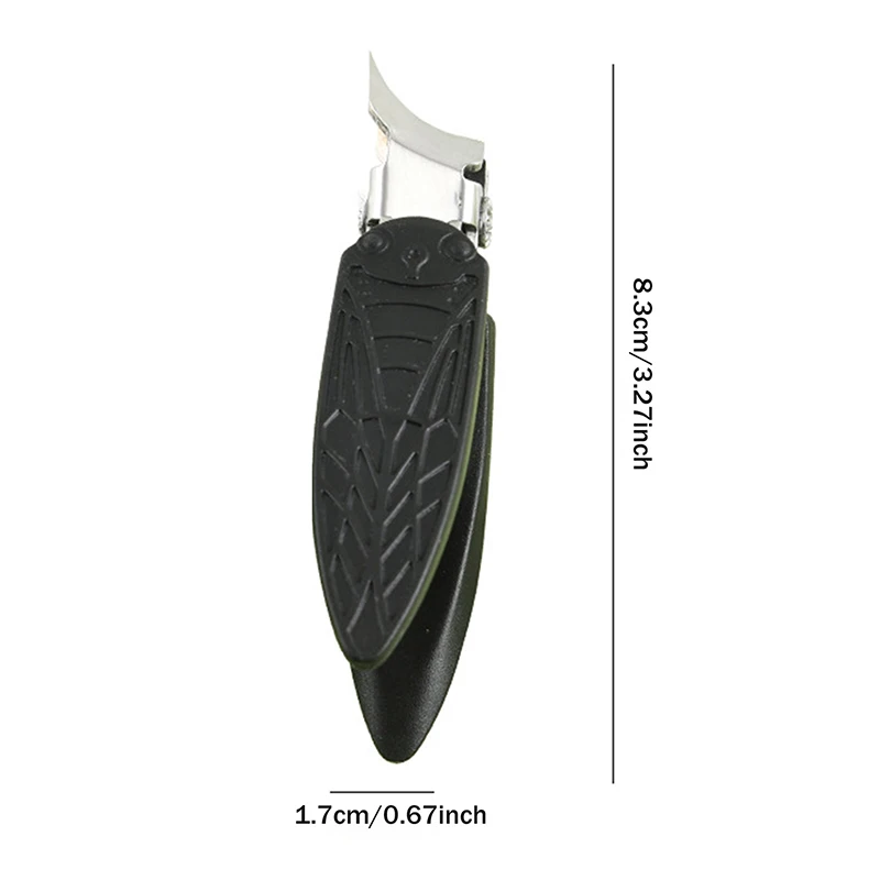 Professional High-end Eagle Beak Oblique Toe Nail Trimmers Ingrown Toenail Tools Anti-Splash 25° Slant Edge Nail Clipper