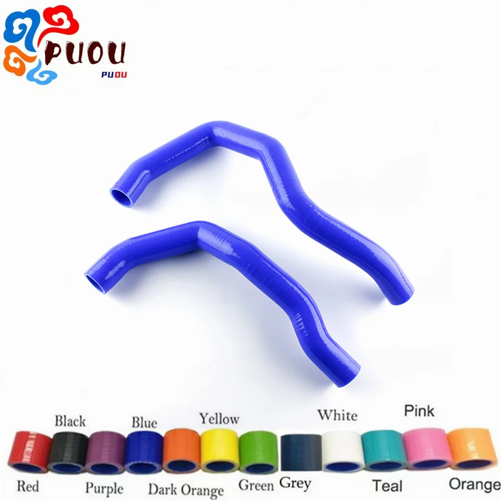 

Комплект силиконовых шлангов радиатора (2 шт.) для Nissan 240SX S13 S14 KA24DE 2.4L 1989-1994