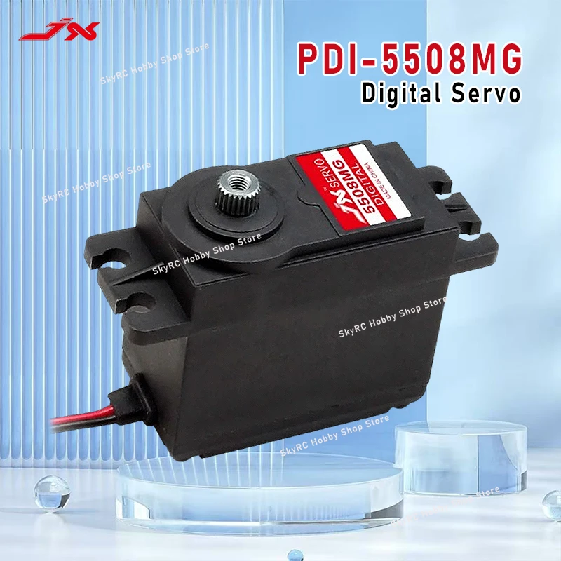 JX Servo PDI-5508MG 55.6g 8.2kg Coreless Metal Gear Digital Servo For Helicopter RC Car Truck Buggy Robot Arm Boat