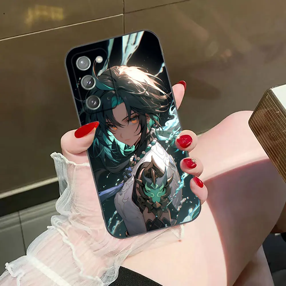 HOT Game G-Genshin Impact Phone Case For Samsung NOTE 8 9 10 20 Ultra Lite A02 A02S A03 A03S A04 A04E A05S A8 A9 A10 A10E Case