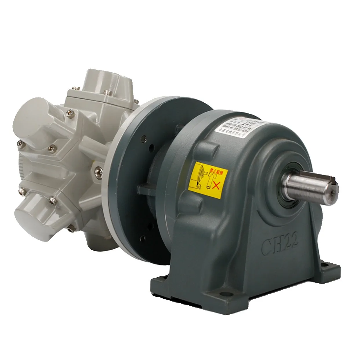 Piston pneumatic motor with gear reducer High torque and high power
