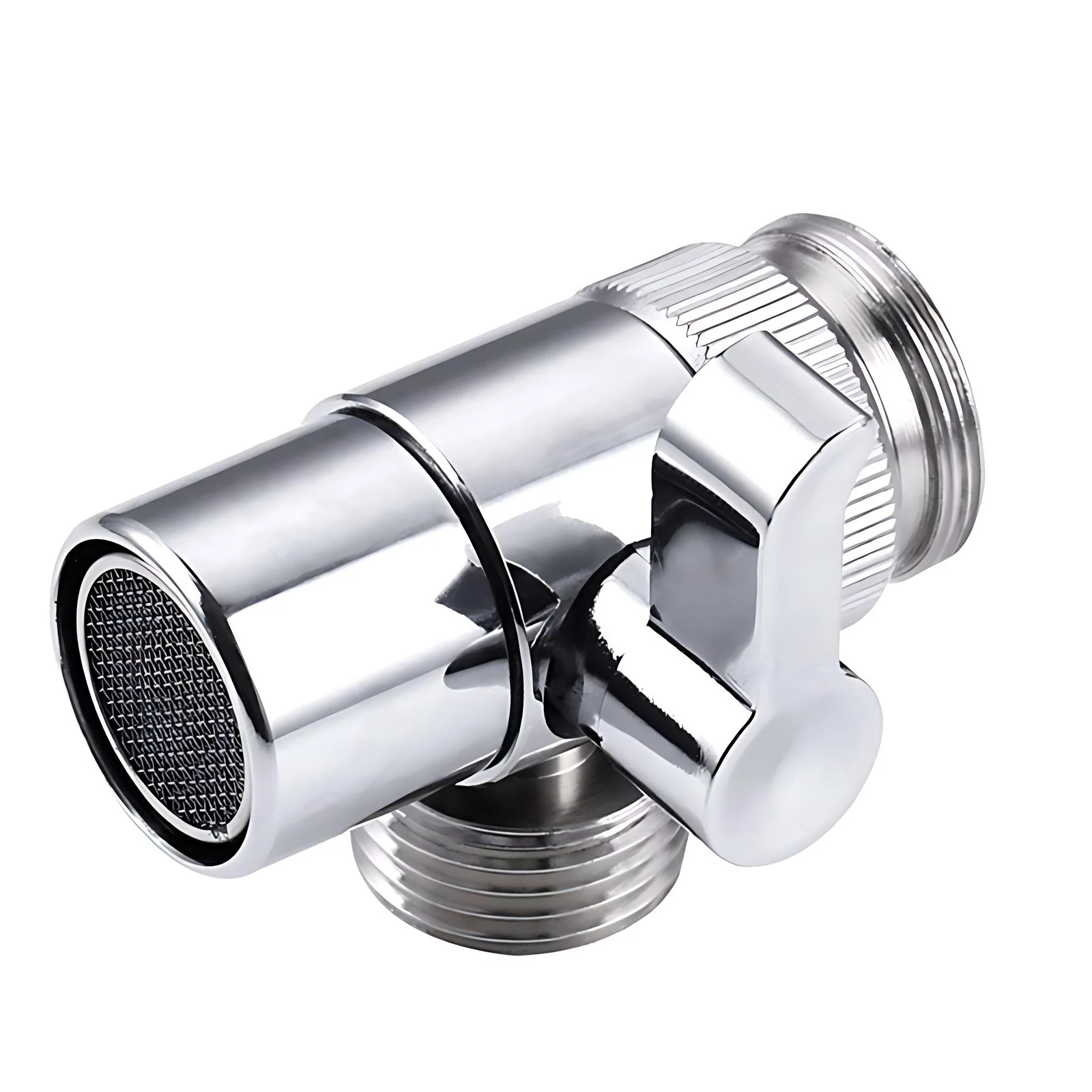 3 Way Diverter Valve for Handheld Shower Sink Faucet Splitter Kitchen and Bathroom Accessories