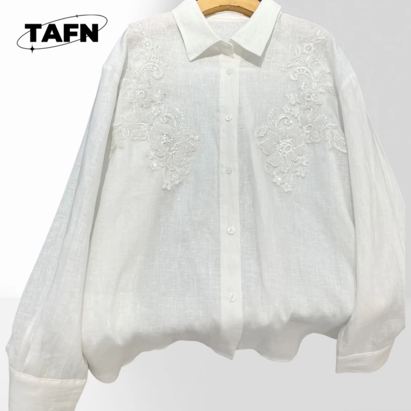 

Advanced Texture Trendy and Comfortable High Street Niche Women’s Puff Sleeve Shirt Square Neck Blouse Oversized Casual AF2105