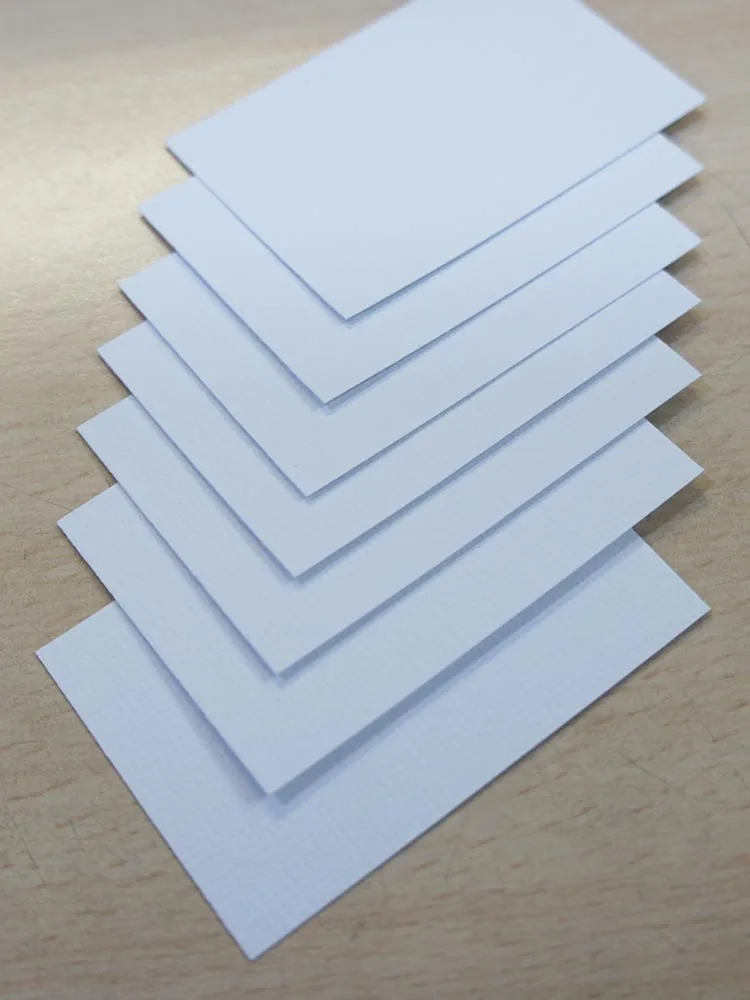 Textured Cardstock White 12x12 inch 216gsm Thick Heavy Card Cardboard For DIY Crafts, Card Making and Scrapbooking