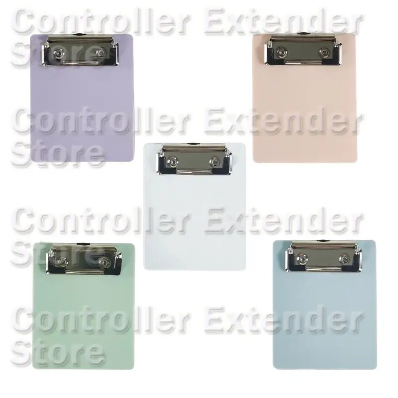 

N84B Small Clipboard Document Organizers Light Weight 12x9.8cm Writing Board