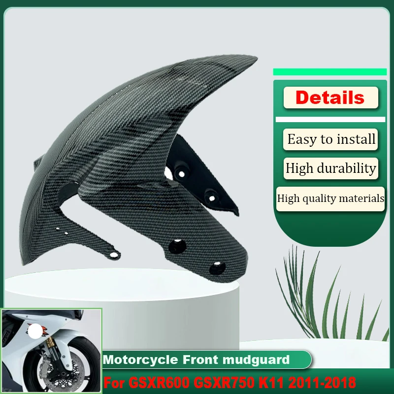 

suitable for Suzuki GSX-R600, GSX-R750, GSXR600, GSXR750, K11 2011-2018 motorcycle front fairing, front mudguard, splash guard