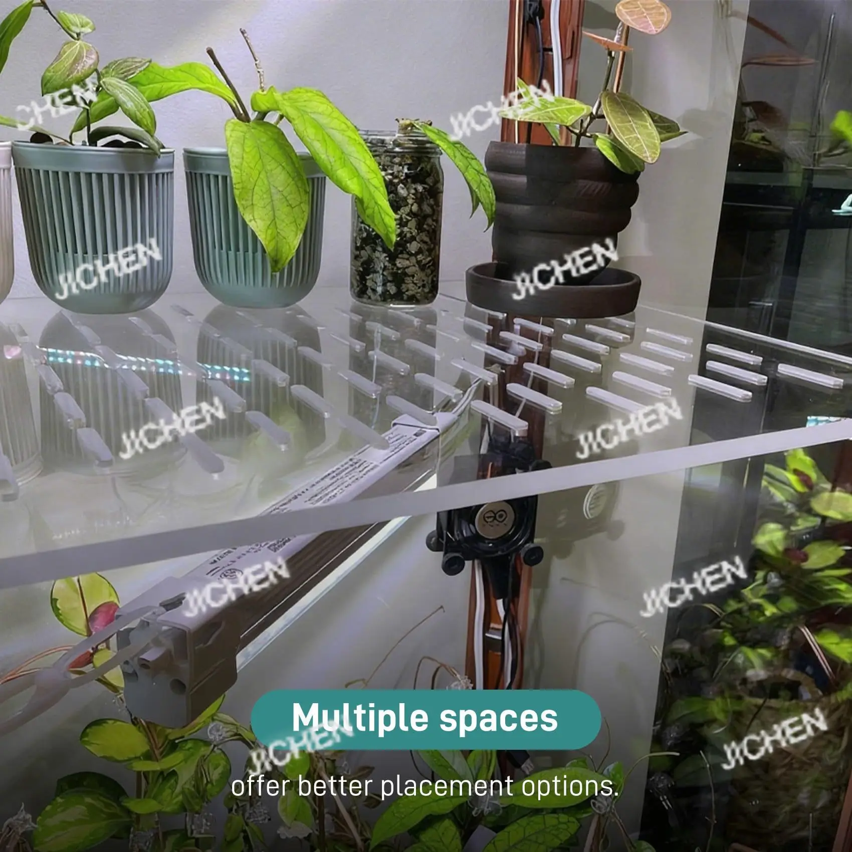 

3-упаковка высоких тепличных шкафов, акриловые перегородки, полки, высокие стеклянные шкафы, совместимые