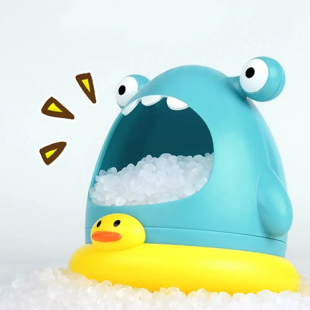 Interactive Bubble Blowing Machine Shark Crab Bath ของเล่นการ์ตูนพลาสติกเด็กสบู่เครื่องการพัฒนาทางปัญญา