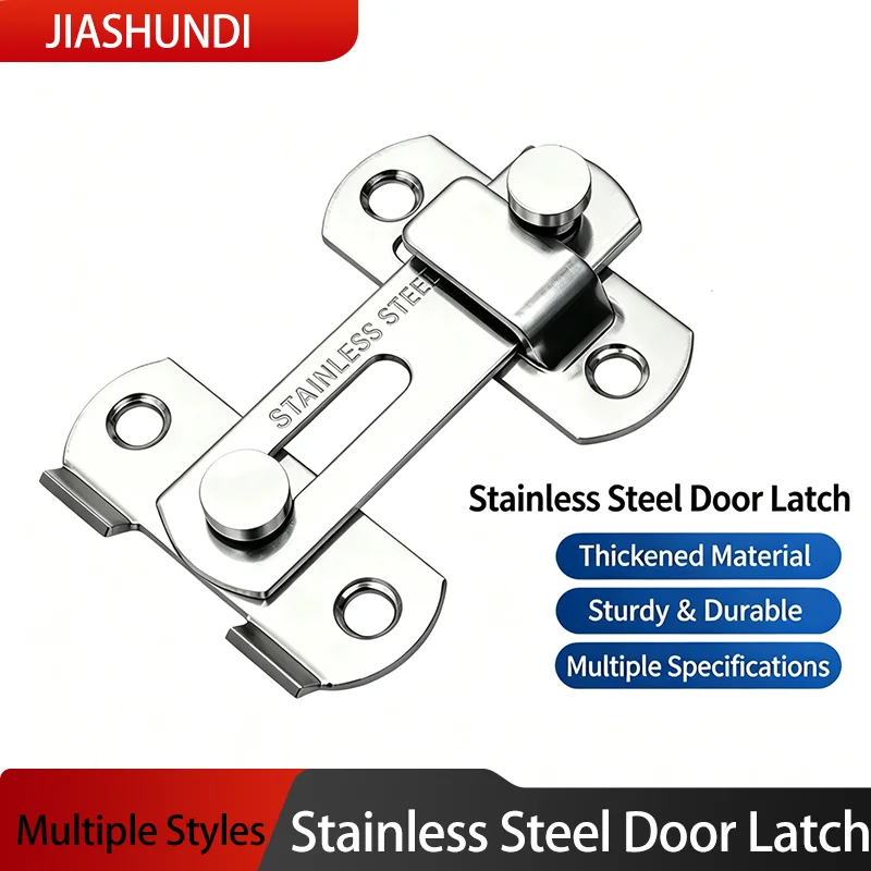 Sliding Barn Door Latch Sliding Right Angle Door Latch Door Bolt Wine Cooler Closet Window Door Latch Plug Baby Safety Latch