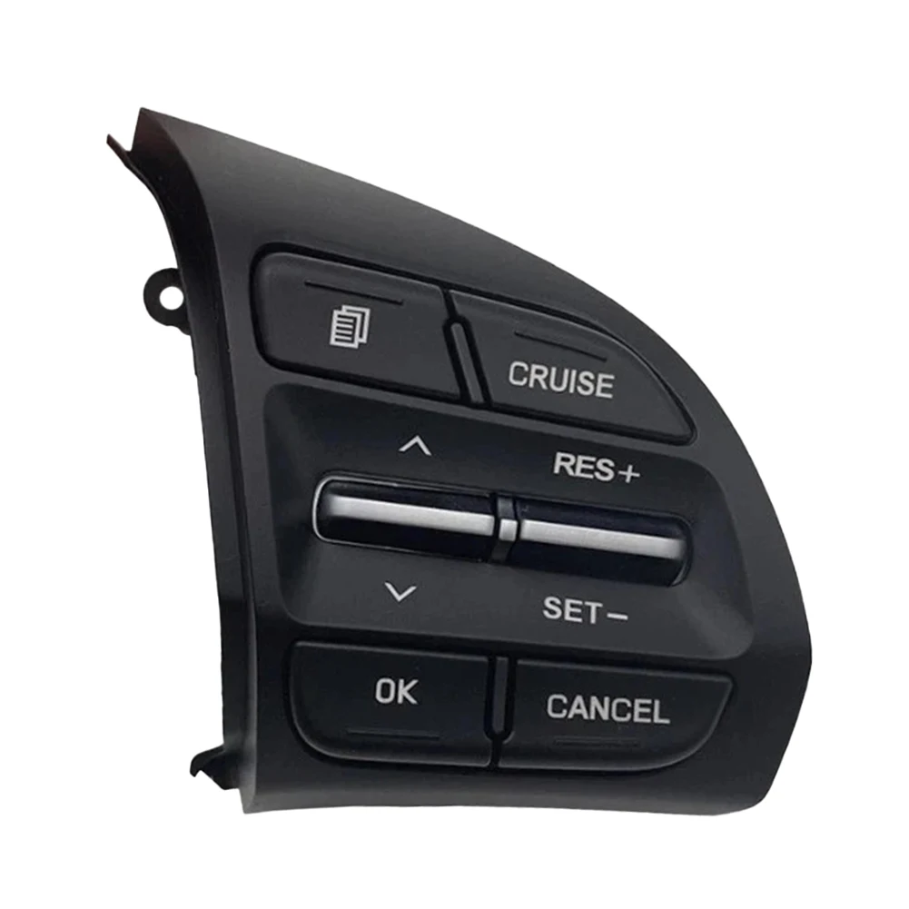 Encino Parts Cruise Switch Direct Replacement Replace Broken Damaged Black Steering Wheel Replacement For Hyundai