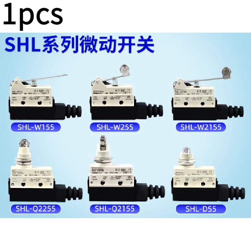 1Pcs SHL-Q55 D55 W155 W255 Q2155 Q2255 W2155 W2255 D55-01 SHL-Q55-01 W155-01 W255-01 Q2155-01 Q2255-011 Limit switch