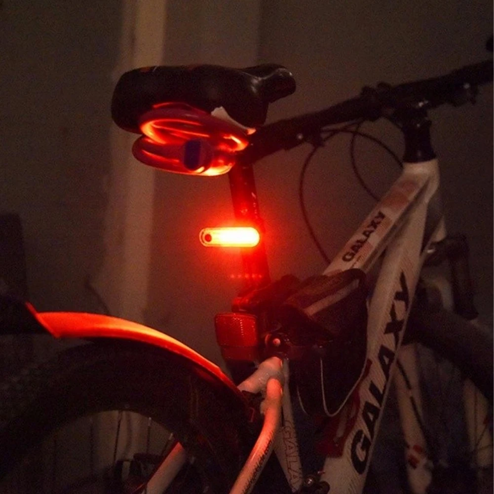 Bicycle Tail Lights 4 Lighting Modes USB Rechargeable Warning Taillight Outdoor Sport Mtb Road Mountain Bike Cycling Accessories