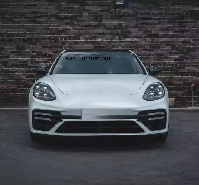 KM for 2017-2021 Panamera 971 Upgrade 971.2 Turbo S Style Bumper Facelift Front Bumper Bodykit GTSside Skirts Rear Diffuser