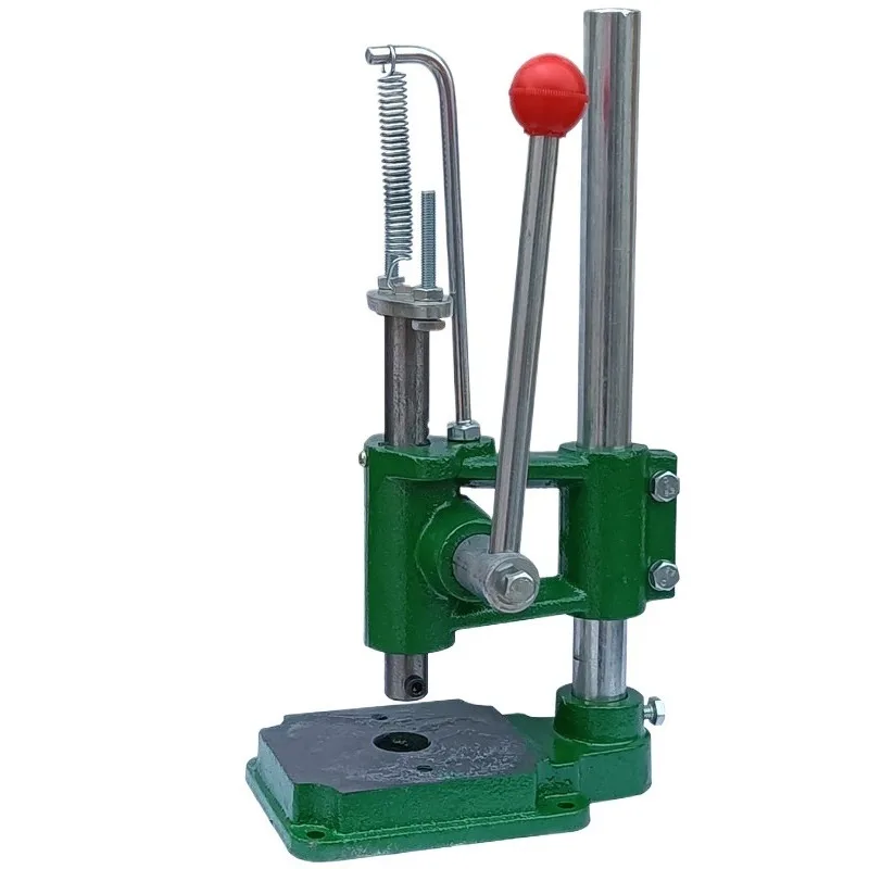Hand Punch Press Industrial Manual Press Industrial Desktop Micro Round Square Head Punching Hand Mini