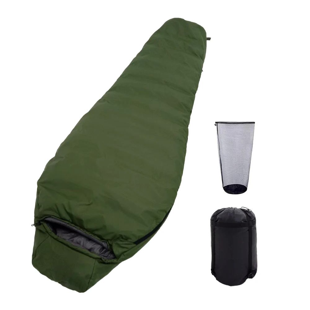 

Mummy Unisex Thermal Waterproof Camping FP650+ Winter Down Sleeping Bags for Outdoor