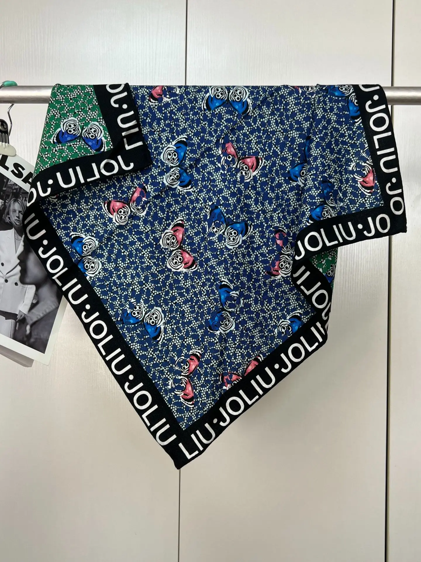 

Double Face Print Scarf 65CM Women Square Bandanas Hair Clothing Bag Accessories Mother Christmas Gift