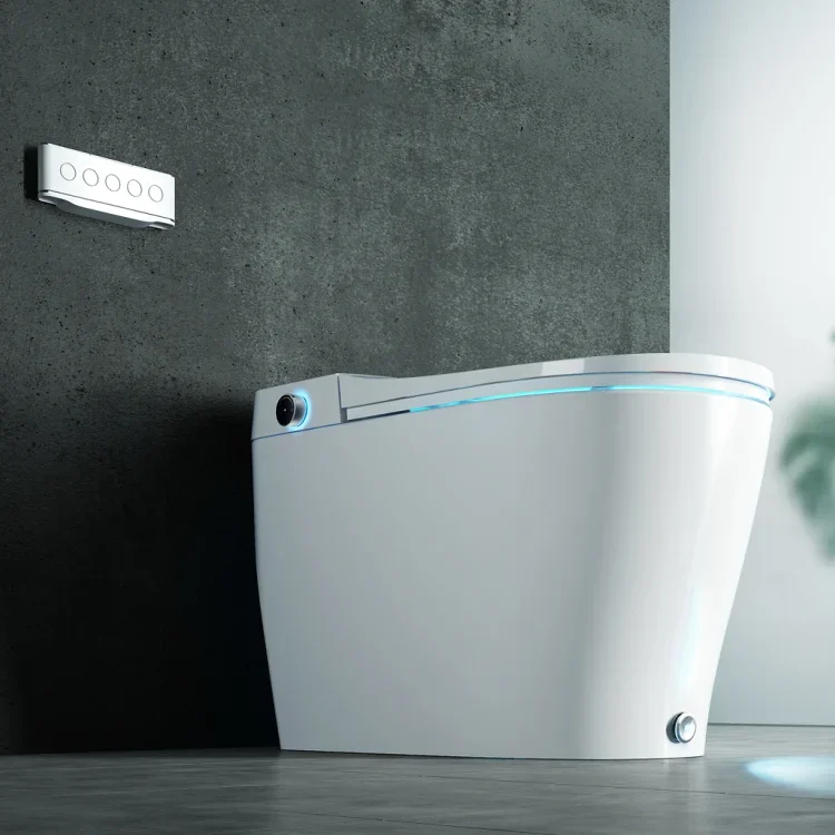 DB80 Wholesale Electric Smart Bathroom Ceramic Toilets China Sanitary Ware One Piece Toilet