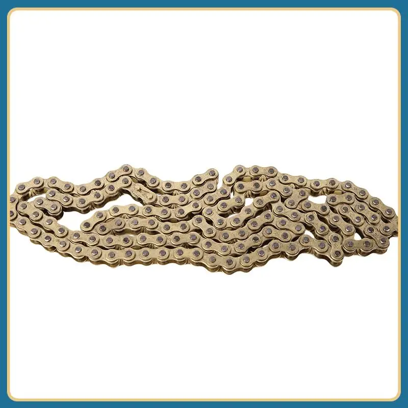 Gold No. 06C35 chain 140-section strength precision roller chain is suitable for motorcycle accessories