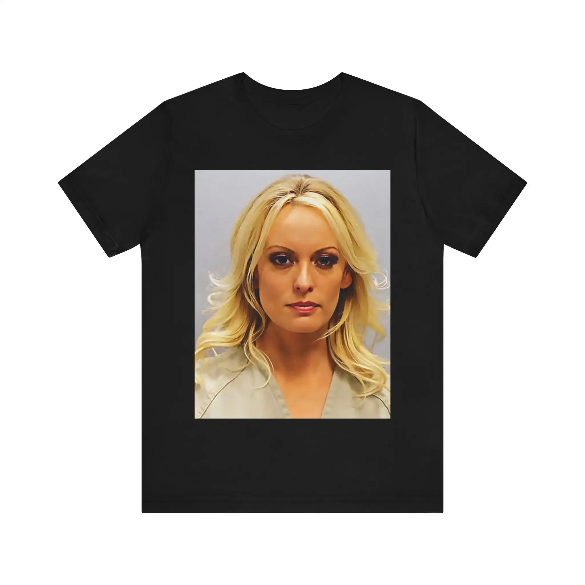 Stormy Daniels Mugshot T Shirt Funny Unique