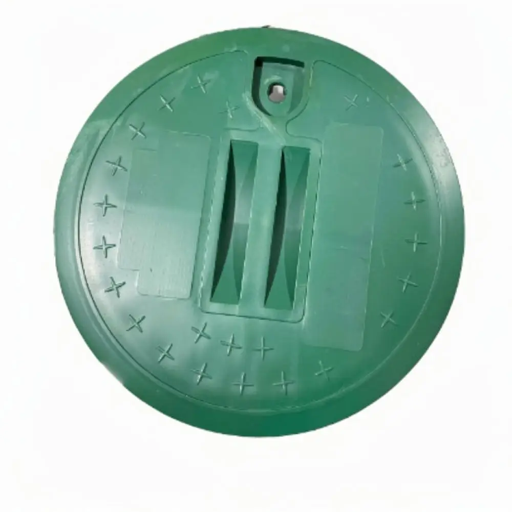 Round Plastic Valve Box Cover Underground Irrigation Access Lid Garden Sprinkler System Protection Utility Cap
