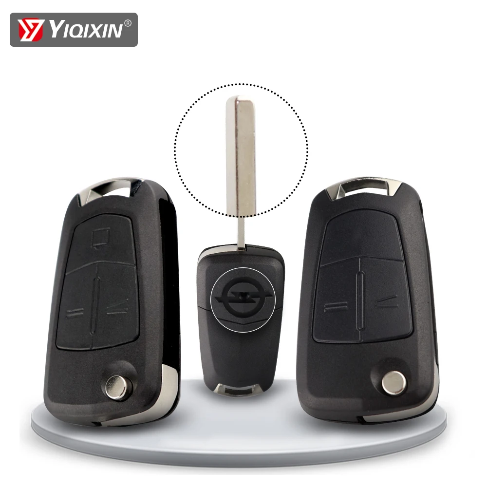 YIQIXIN Flip Folding Remote Car Key Cover Case Shell For Vauxhall Opel Astra H Corsa D Vectra B C Mokka G Zafira Vectra Signum