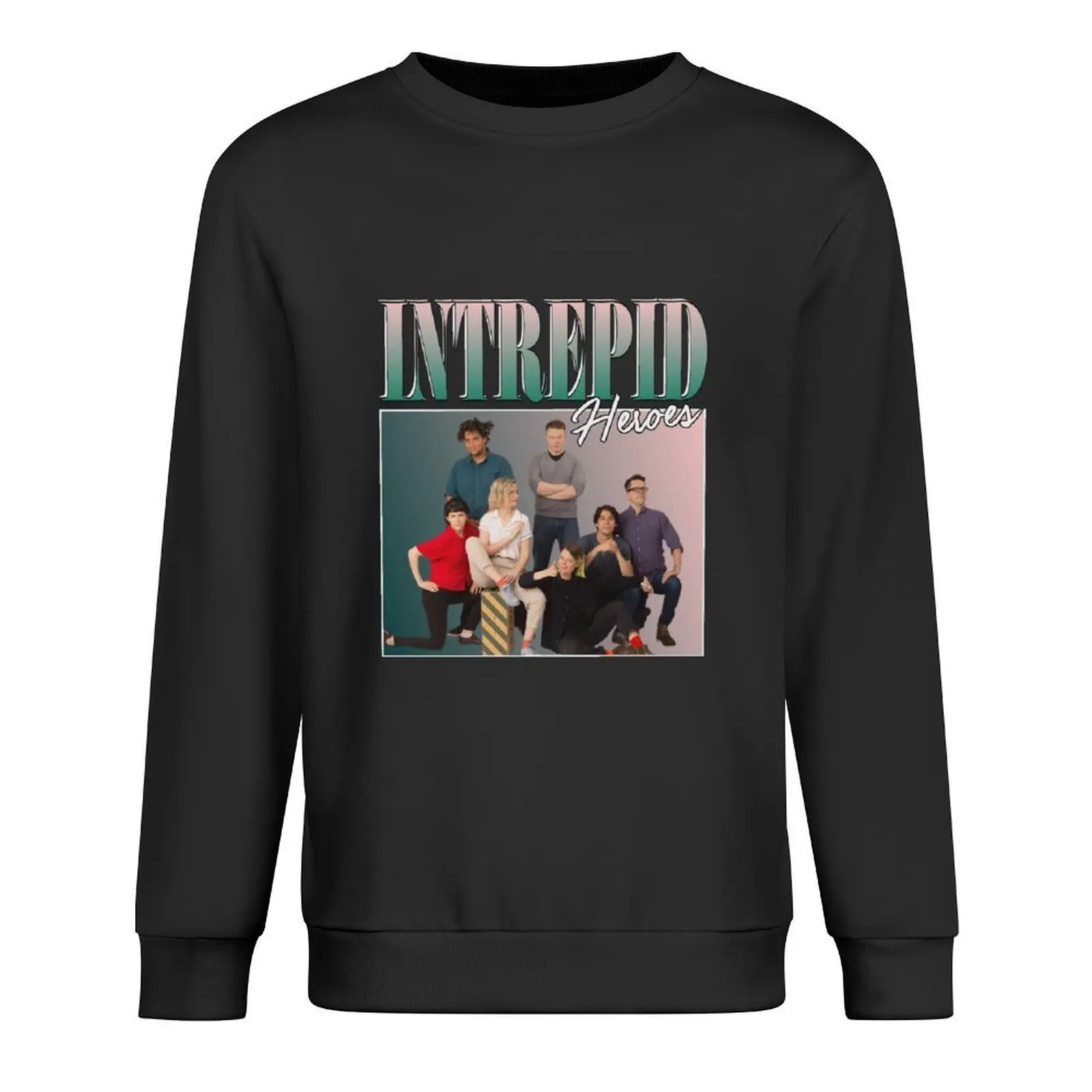 

Intrepid Heroes Homage Pullover anime clothes men's sweat-shirt men clothing korean autumn clothes sports sweatshirt man