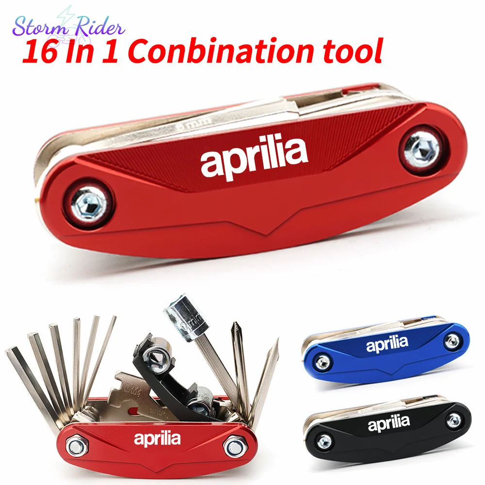 For Aprilia SR GT 200 125 SXR 50 RSV4 RSV1000/R Caponord 1200 RS660 Tuareg Motorcycle Accessories Tool Repair Screwdriver Set