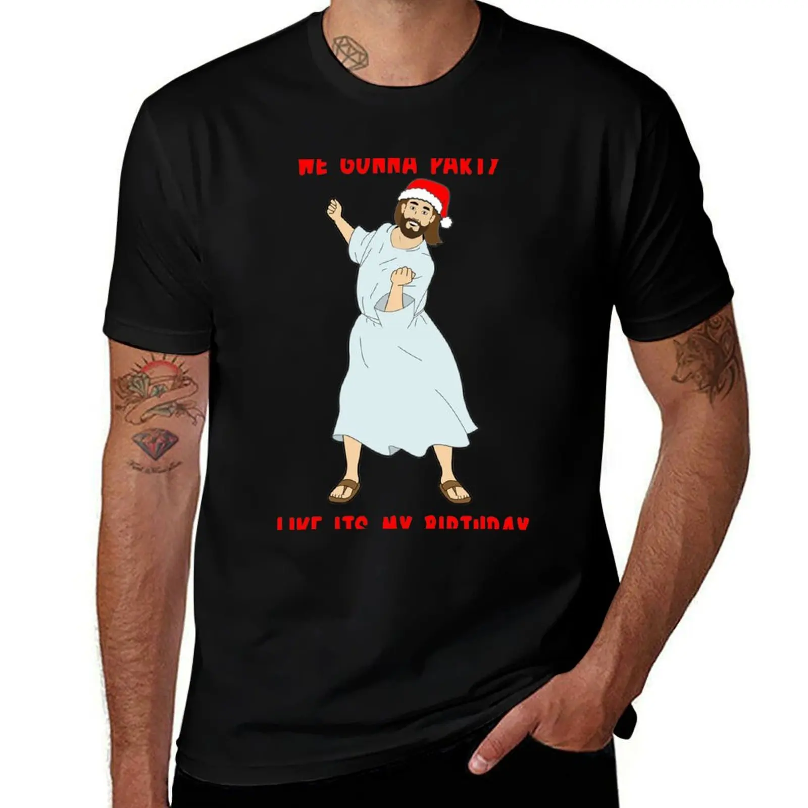 

JESUS BIRTHDAY! T-Shirt t shirt man designer man t shirt luxury