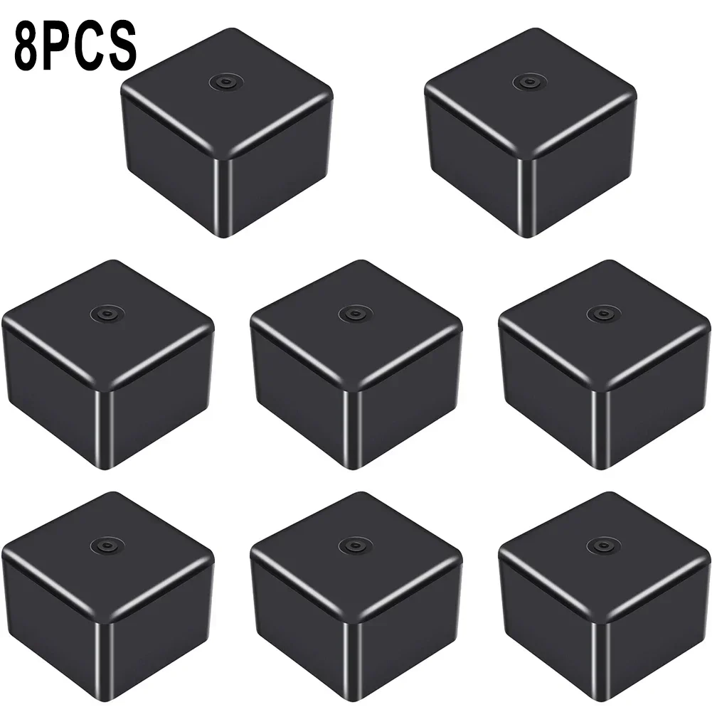 8pcs Plastic End Cap Cover Cap 30*42* 42 Mm Solar Rail PV Profile For 40x40 Finish Solar Rail Accessories Black