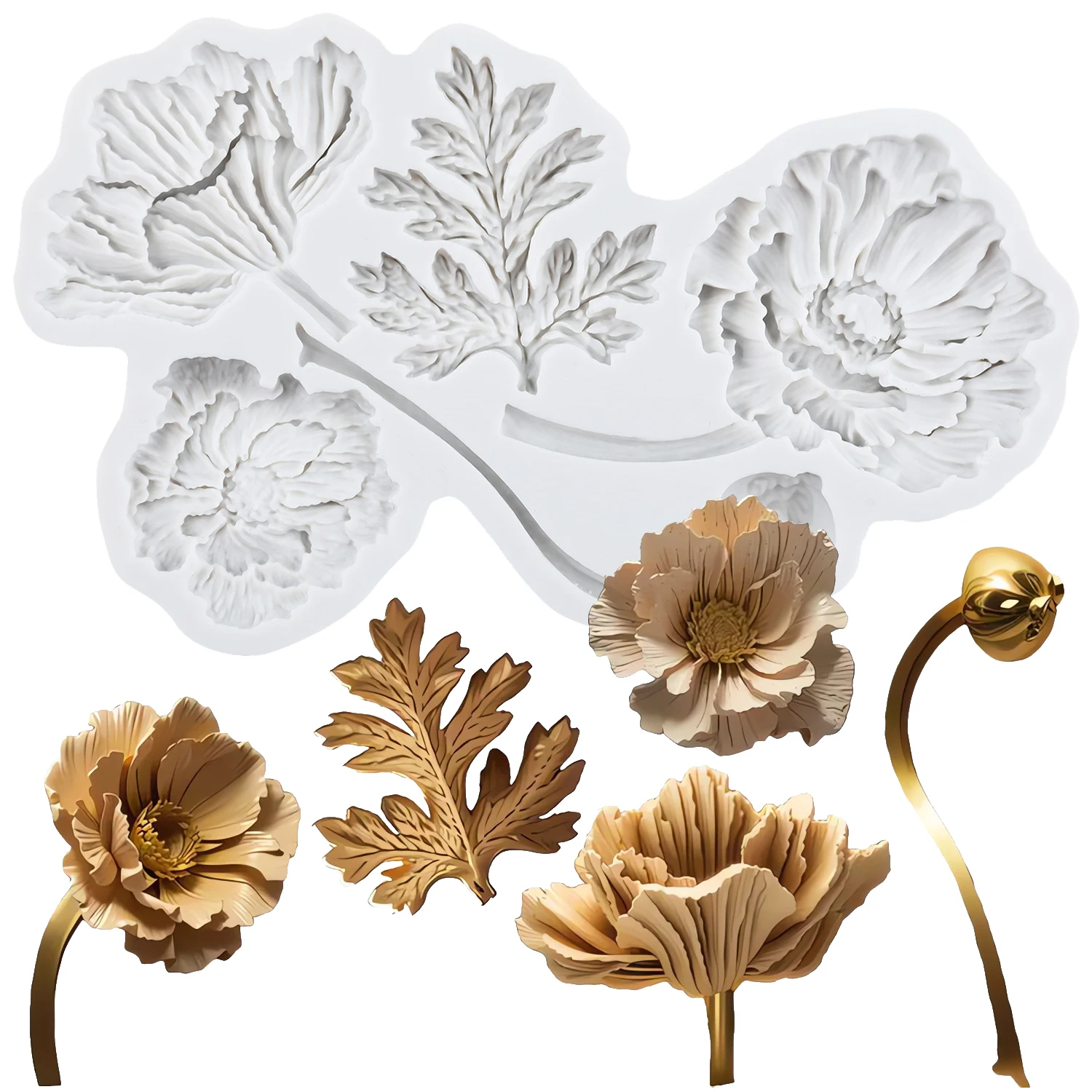 Poppy Flower Silico… - image