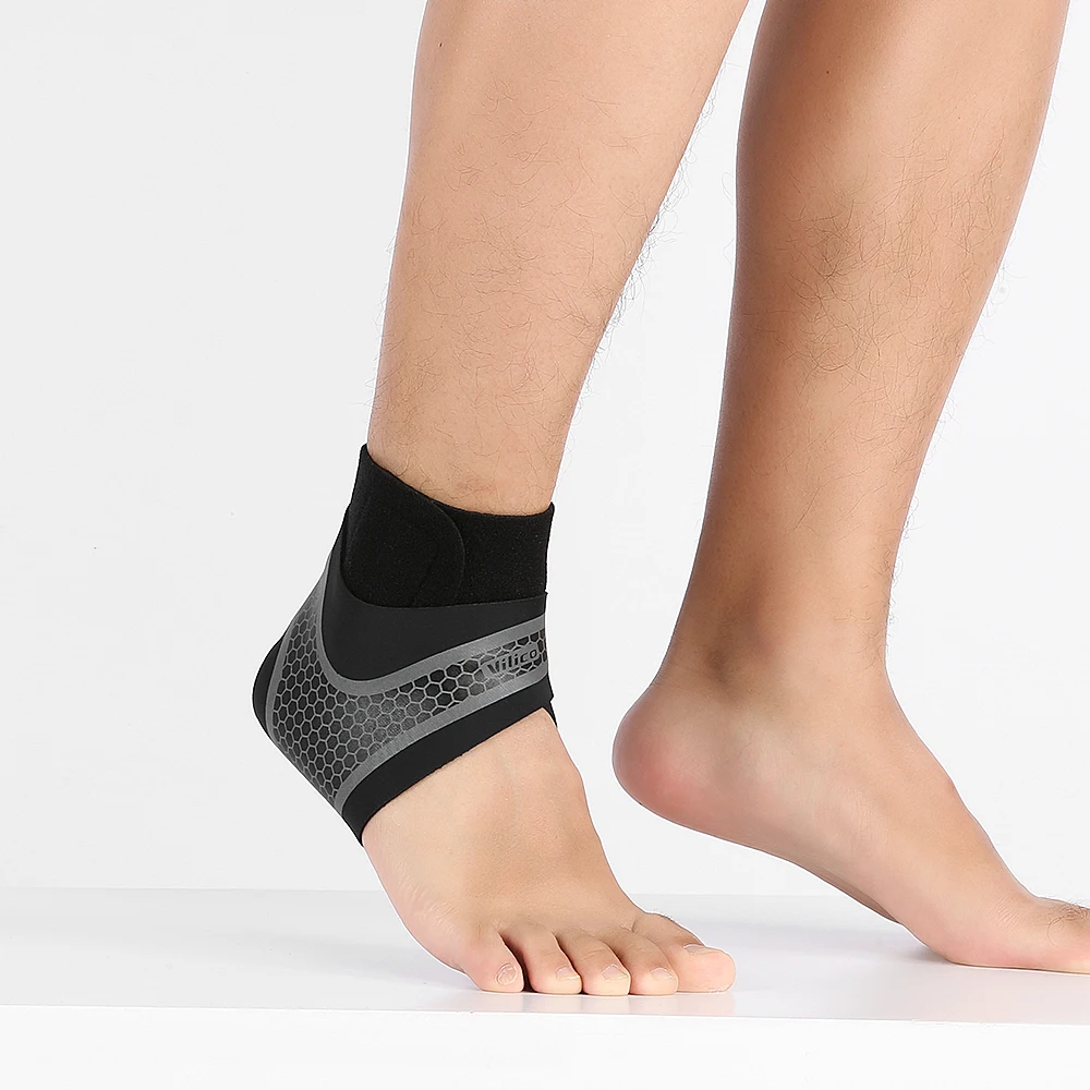 1 Pcs Sports Ankle Support Bandage Ankle Brace Nylon Ankle Compression Support Gym Fitness Basketball Football Running image 2