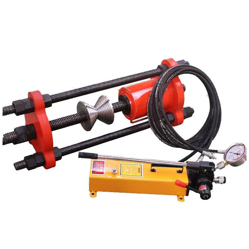 70 ton 100 ton manual electric portable track chain pin pressing machine track pin puller