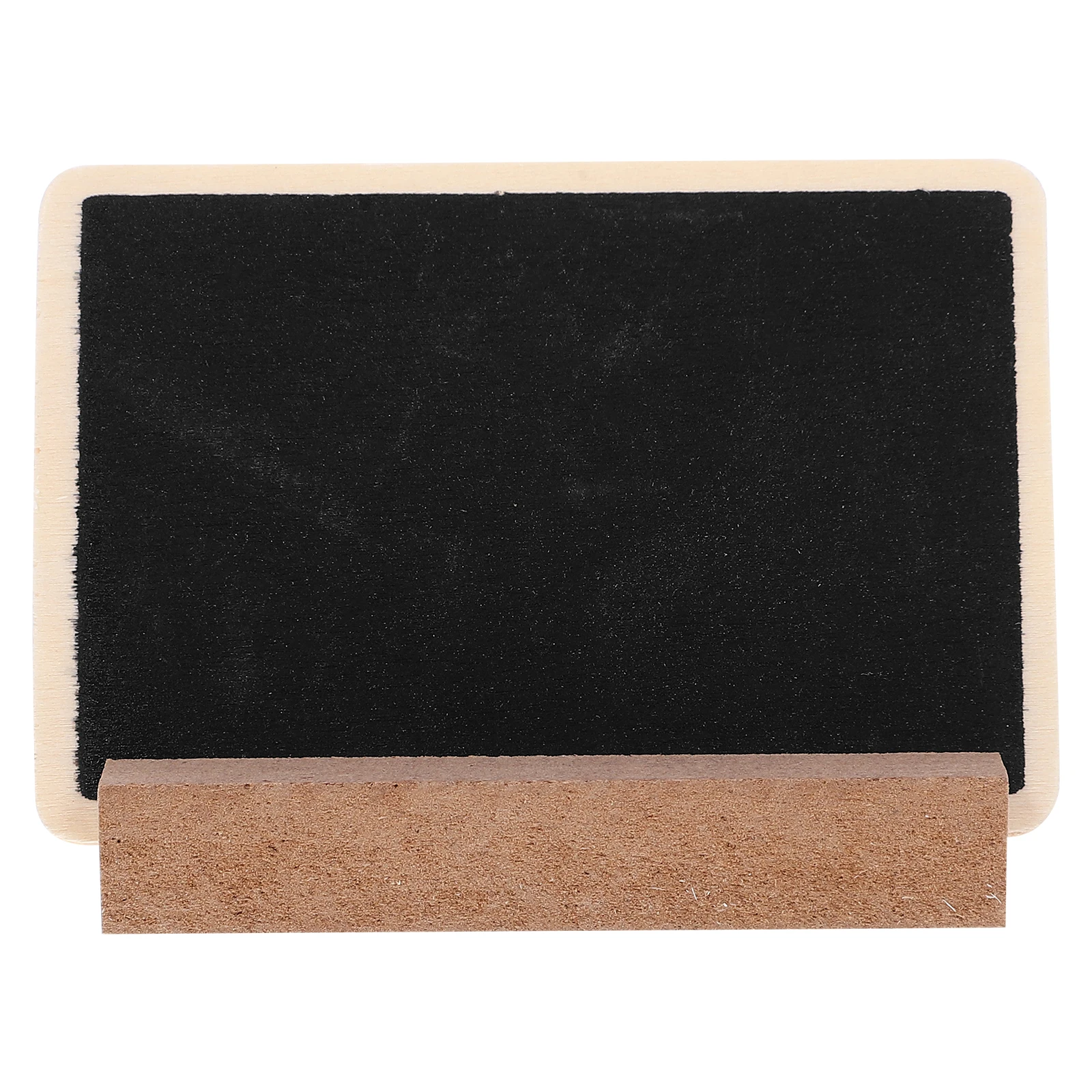 

10Sets Mini Chalkboards Wooden Message Board Desktop Blackboard Signs Erasable Craft D+Base Home Office Decor School Supplies