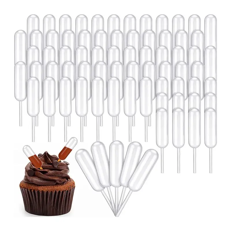 2026 + 1000 Pcs 4 Ml Plastic Pipettes Squeeze Transfer Dropper Disposable Liquid Dropper Transfer Pipettes