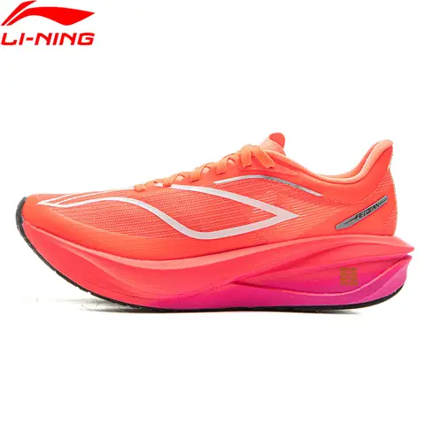 Li-Ning 여성 FEIDIAN 5 CHALLENGER 레이싱 운동화 탄소 섬유 플레이트 붐 쿠션 LiNing Professional Sneakers ARMV002 Li-Ning 여성 FEIDIAN 5 CHALLENGER 레이싱 운동화 탄소 섬유 플레이트 붐 쿠션 LiNing Professional Sneakers ARMV002