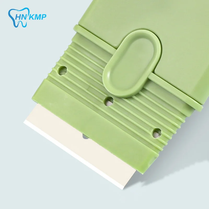 1/2pcs Stainless Steel Double Head Nail Stamping Scraper, Streak-Free Gel Leveling Manicure Tool