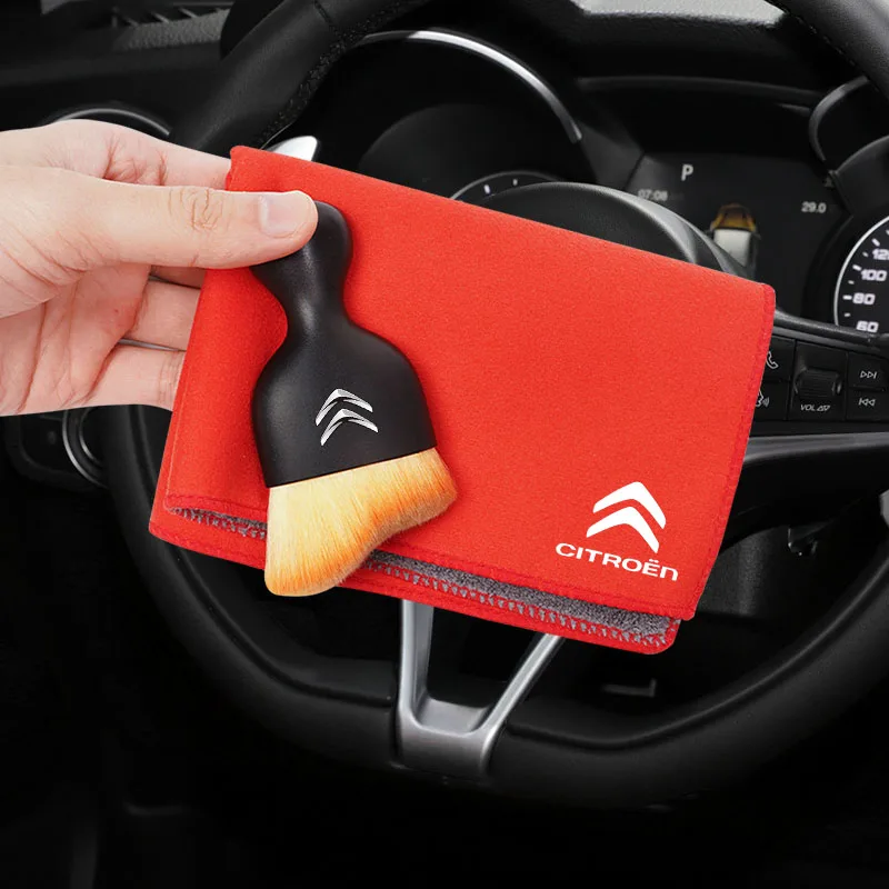 غسيل السيارات المناشف ستوكات خرقة تنظيف فرشاة لسيتروين C5X C3 C4 Aircross بيكاسو الصبار Celysee e-C3 e-C4 C6 C1 C2 بيرلينجو