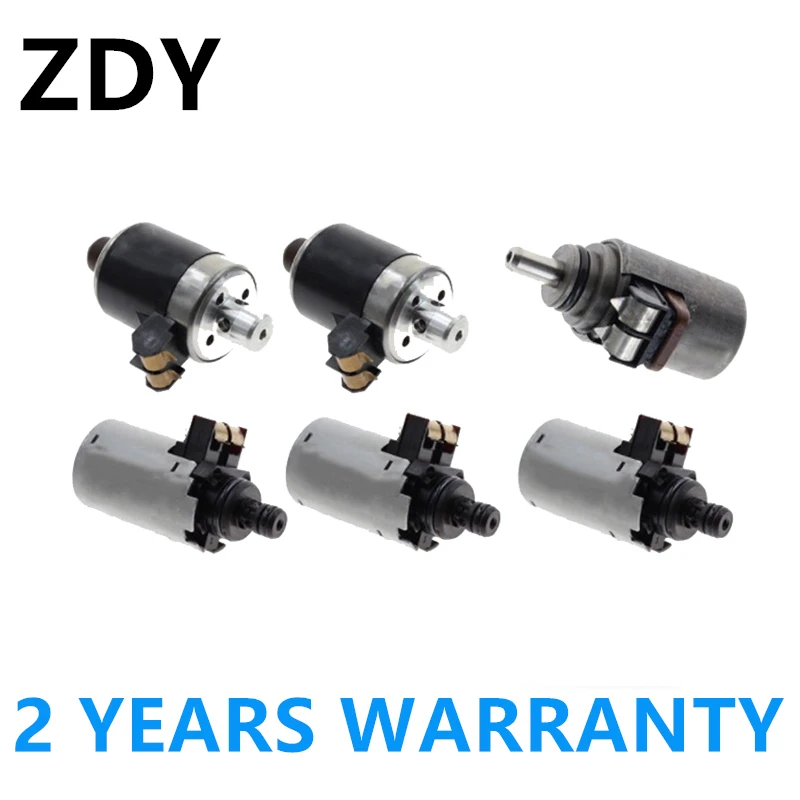 5-Speed 6PCS Solenoids Valve 722.6 RE5F22A Automatic Transmission Valve For Mercedes Benz A1402770535 A1402770435 A2402770100