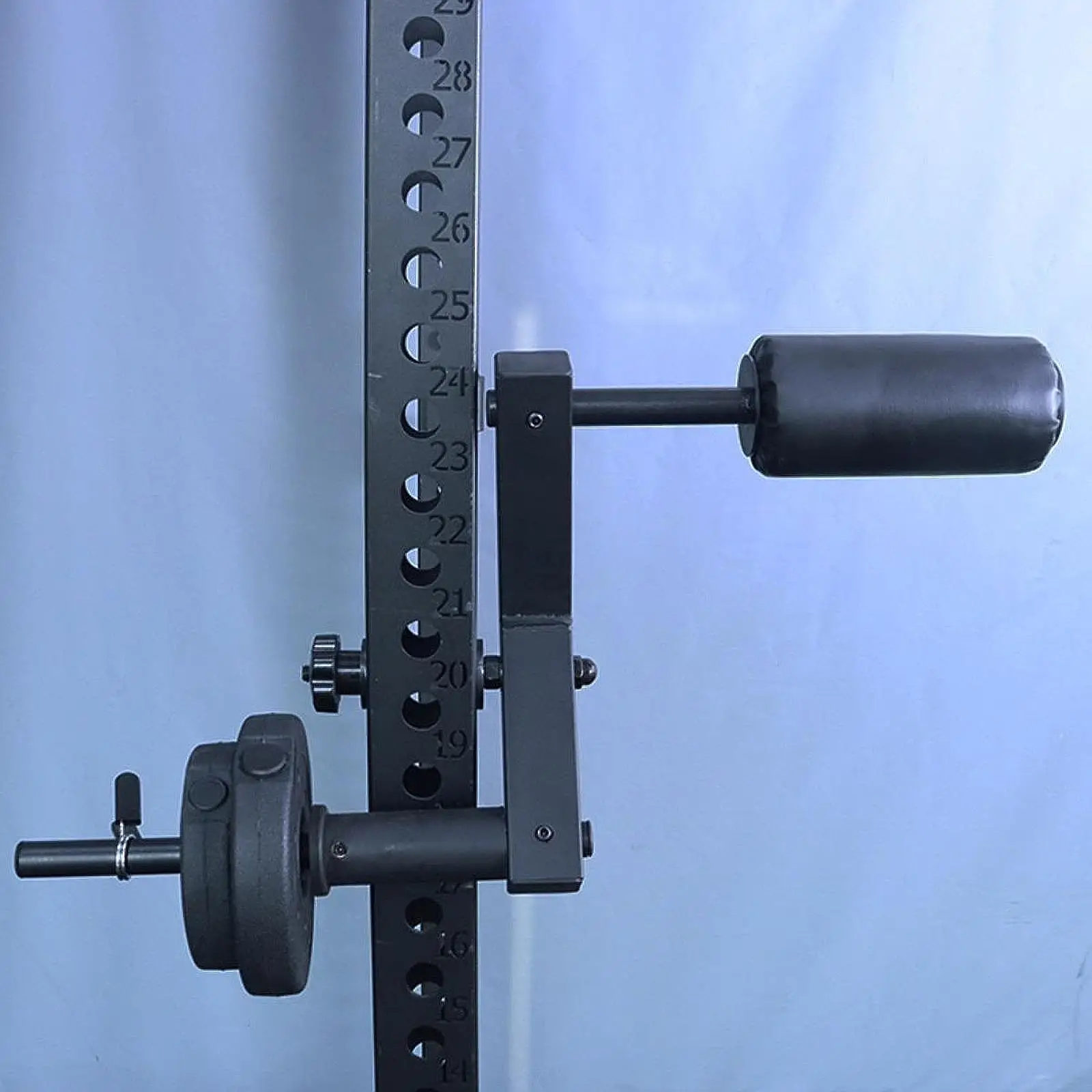 

Neck Trainer Barbell Storage Rack Space Saving Heavy Duty Strengthener Device Neck Muscles Training for Commercial Exercise