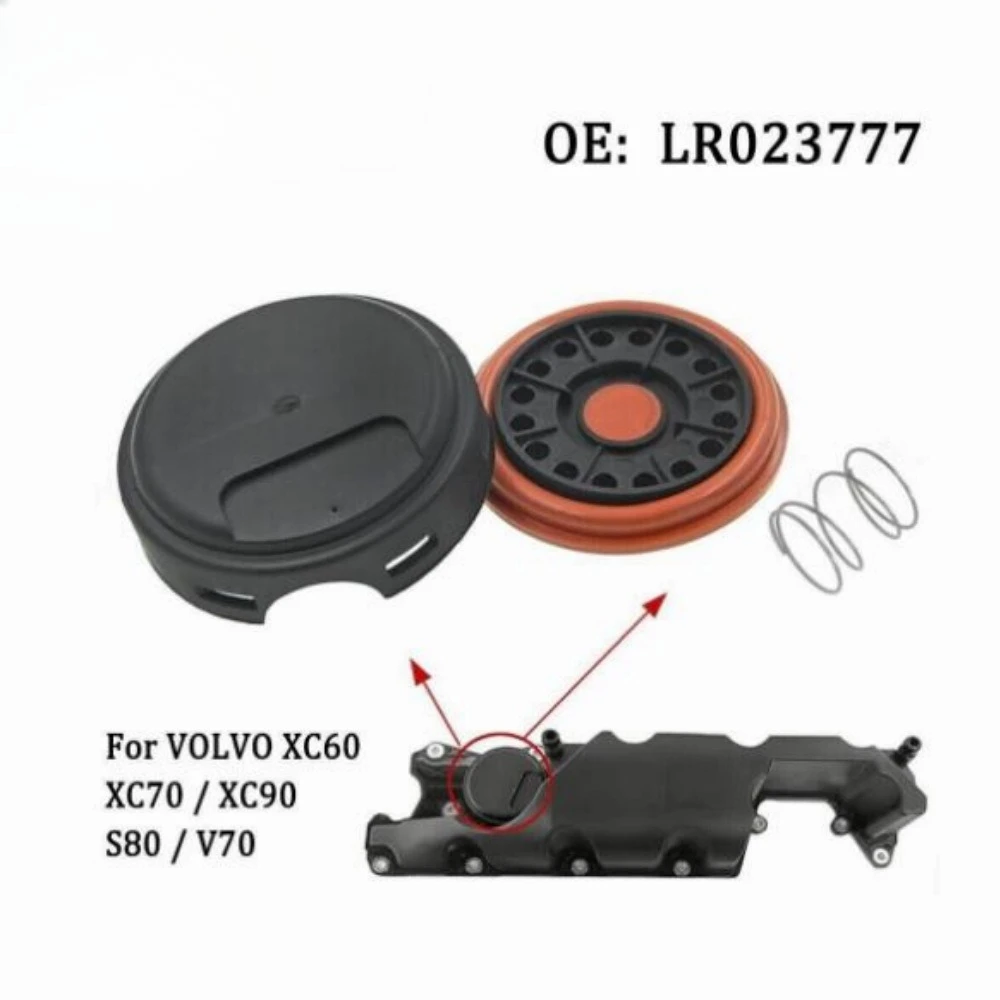 

LR023777 31319642 New Engine PCV Valve Cover Repair Kit With Membrane For Land Rover Freelander 2 Volvo XC60 XC70 XC90 S80 V70