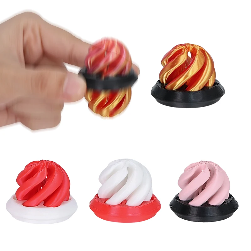 3D Printed Mini Impossible Passthrough Fidget Toy New Decompress Fun Toys