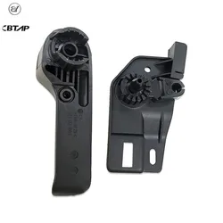 Empuñadura y soporte de liberación de capó LHD para coche, accesorio negro de 2 piezas para VW Jetta Golf MK4 Bora Polo Beetle Seat Skoda 1J1823633A 1J1823533C