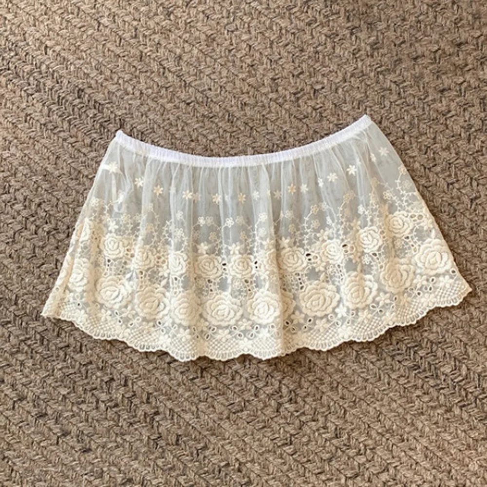 

New Y2K Mini Layered Skirt Pleated High Waist Lace Up Ruffles Skirts Harajuku A-Line Short Jupe Skirts Women