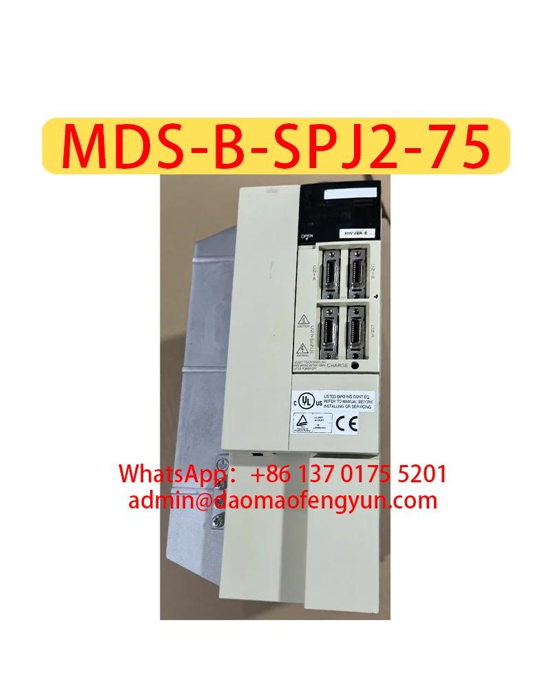 

MDS-B-SPJ2-75 Б/у сервопривод, MDS B SPJ2 75, быстрая доставка