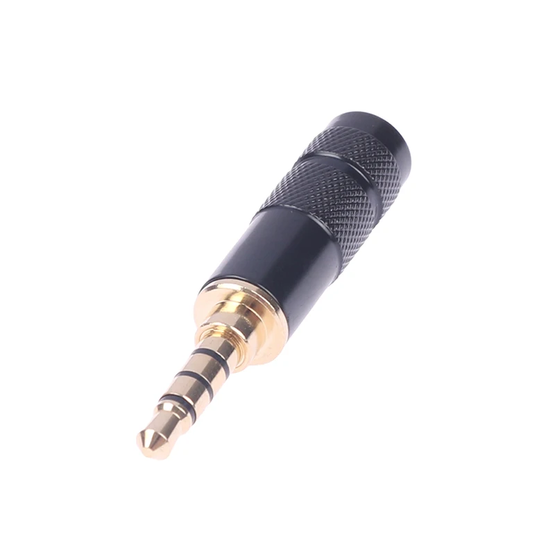 Gold Plated 3.5mm TRS Male to 3.5mm TRRS Female Stereo Audio Connector Adapter 3.5mm 3 Pole Plug to 4 Pole Jack Microphone