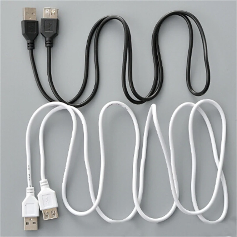 USB Extension Cable 1.5M USB2.0 Male To Female Readable Data Magnetic Ring Extender And USB Charger Cable For Nokia CA-100C