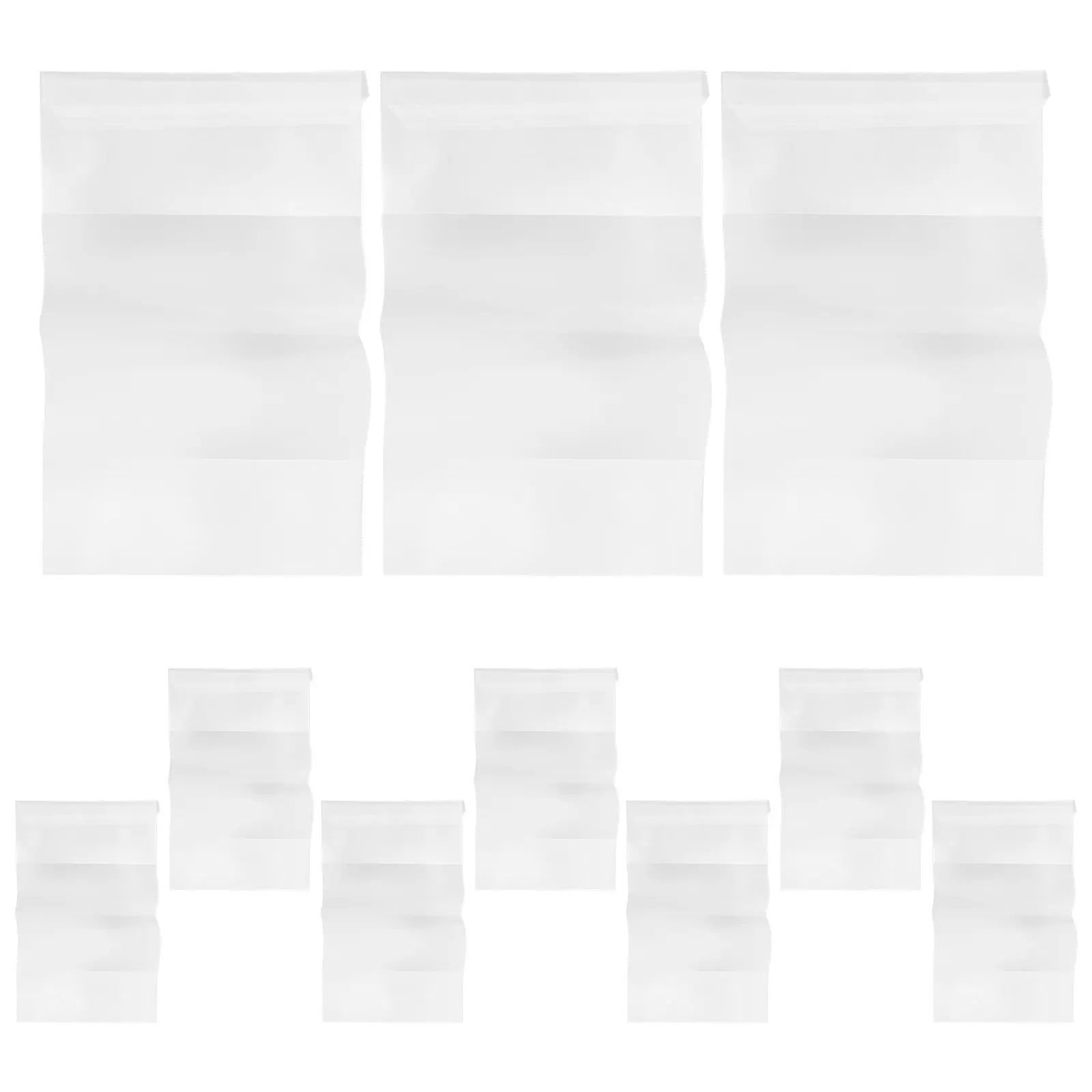 

10Pcs A5 Waterproof Clear Book Covers Transparent Plastic Sleeve Protective Cover for Textbooks Notebook Magazine