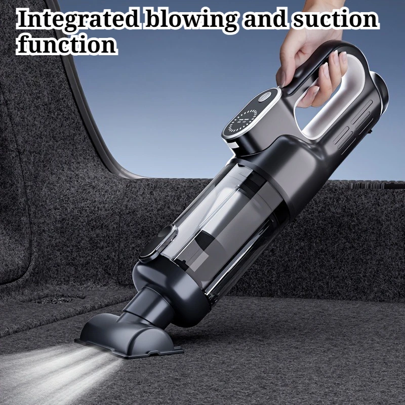 Car vacuum cleaner wireless one-button dust dump high-power portable vacuum cleaner large suction mini handheld vacuum cleaner view 6