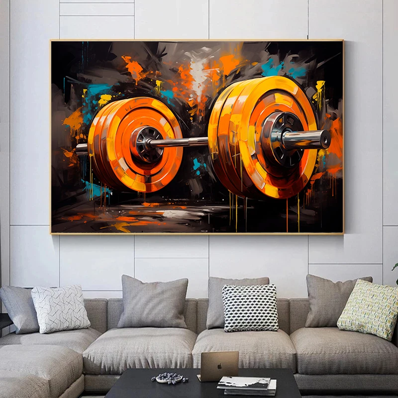 Graffiti halter tuval boyama b - Sports Equipment Poster incelemesi ve fiyatı